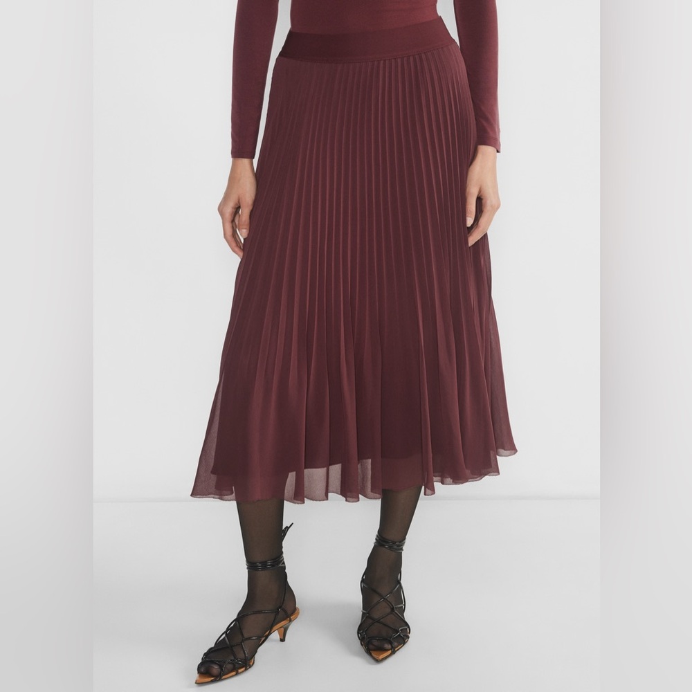 Wilfred Pleated Twirl Skirt